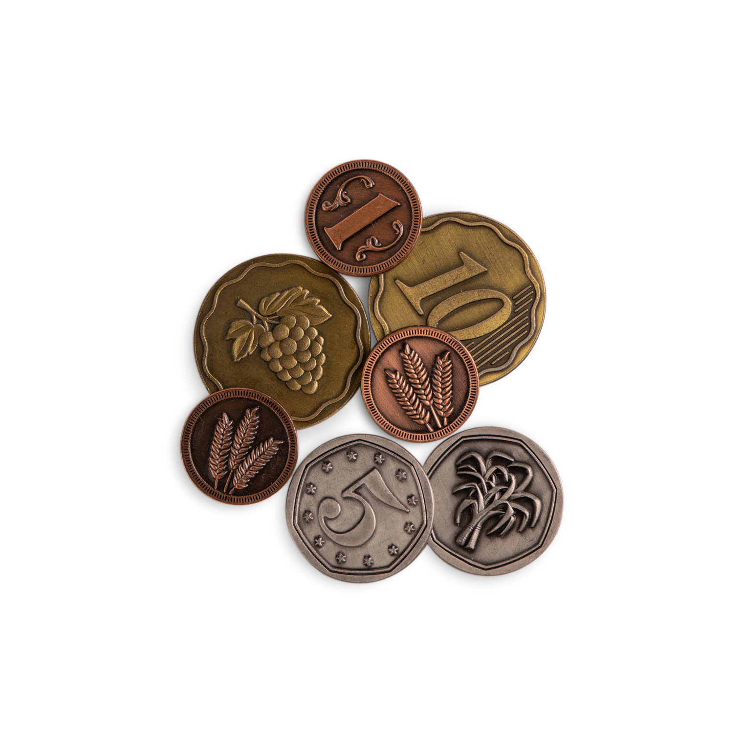 Distilled Metal Coins