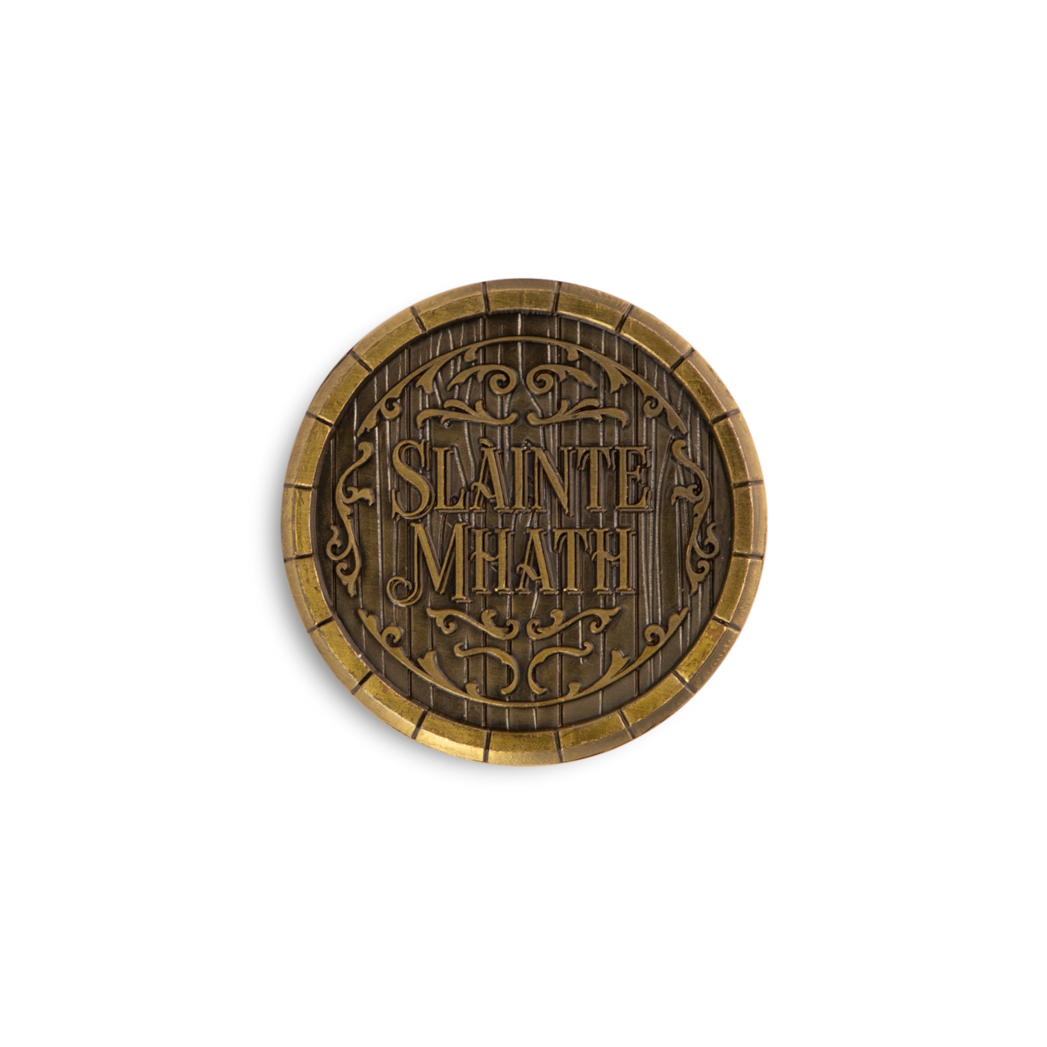 Distilled Metal First Player Token