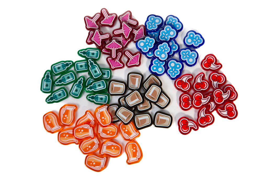 Distilled Cocktails Acrylic Mixer Tokens
