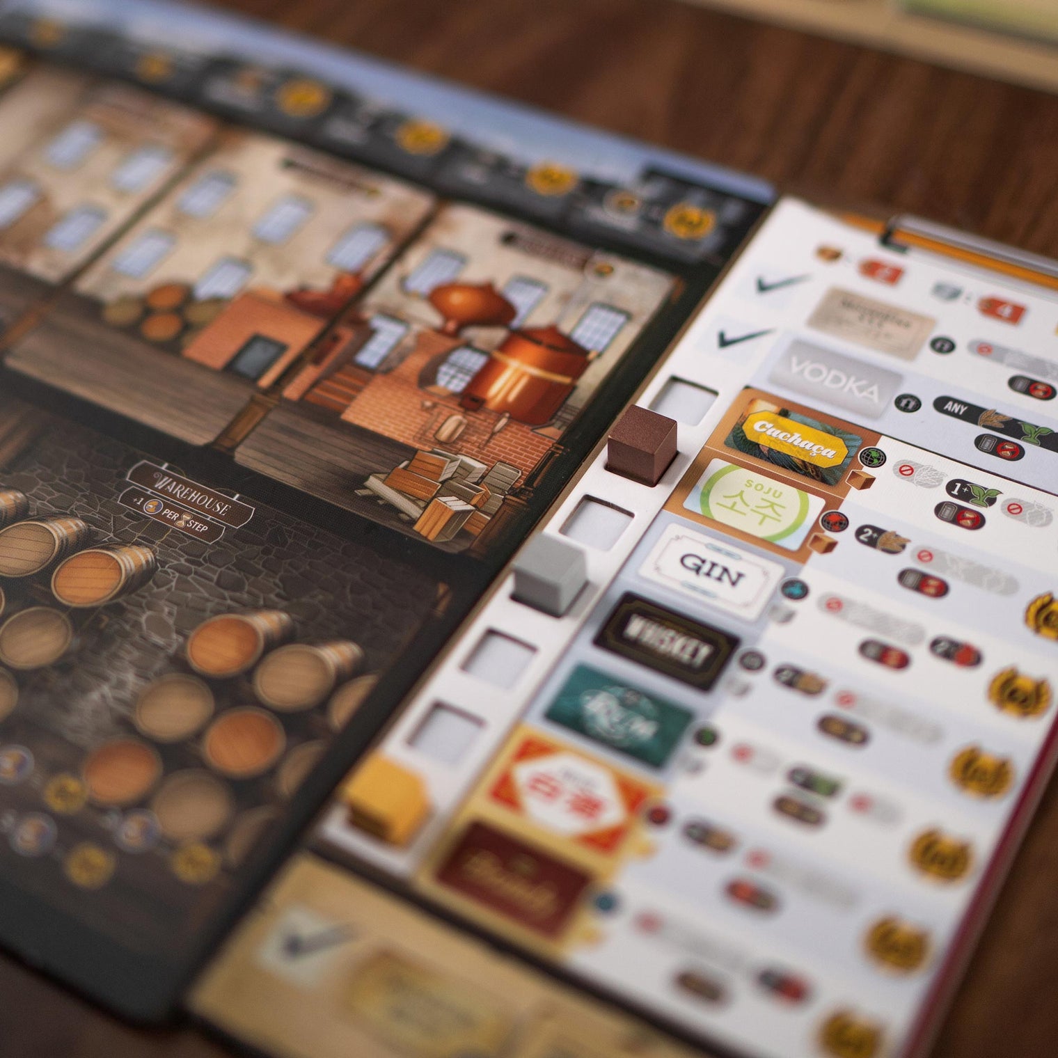 Distilled Board Game