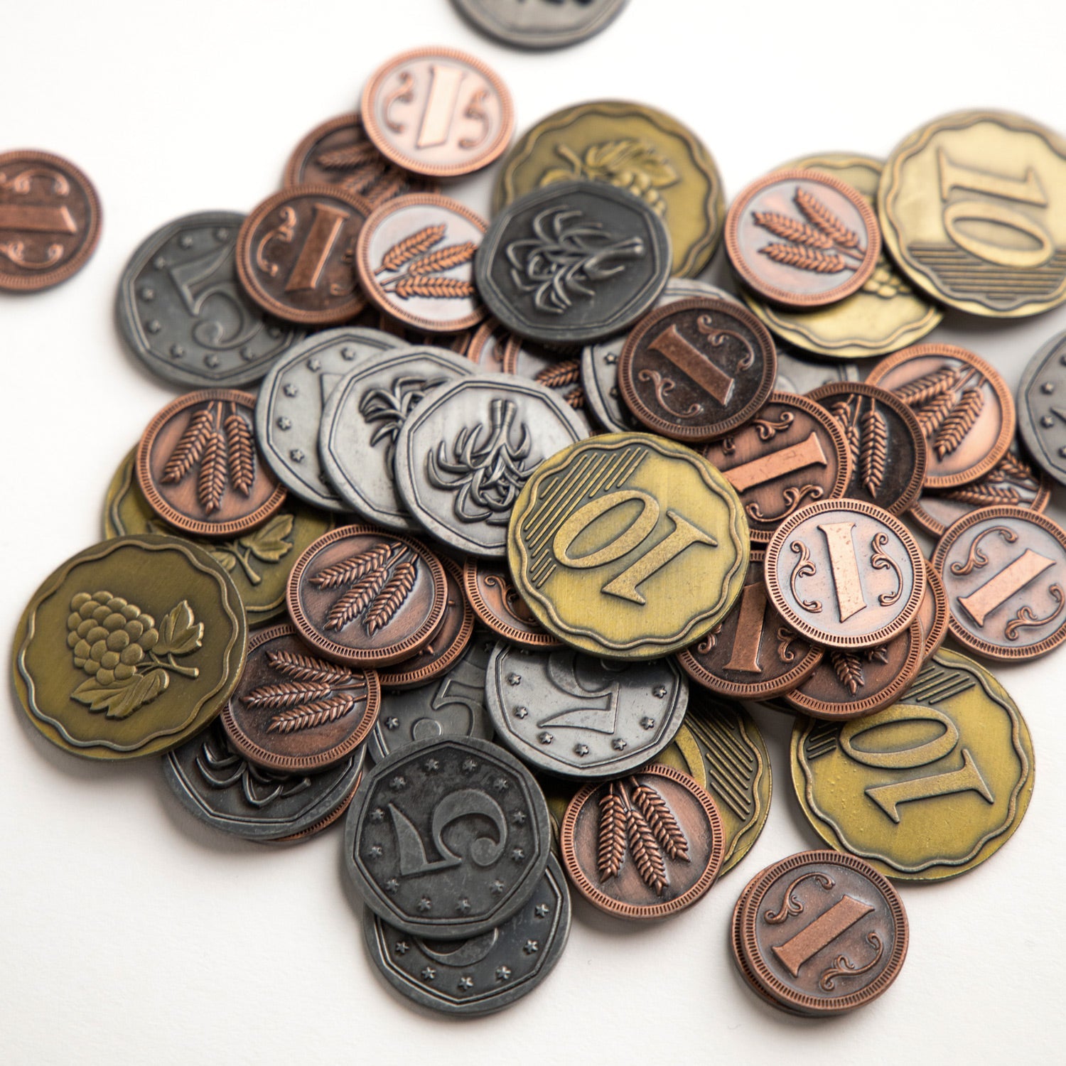 Distilled Metal Coins