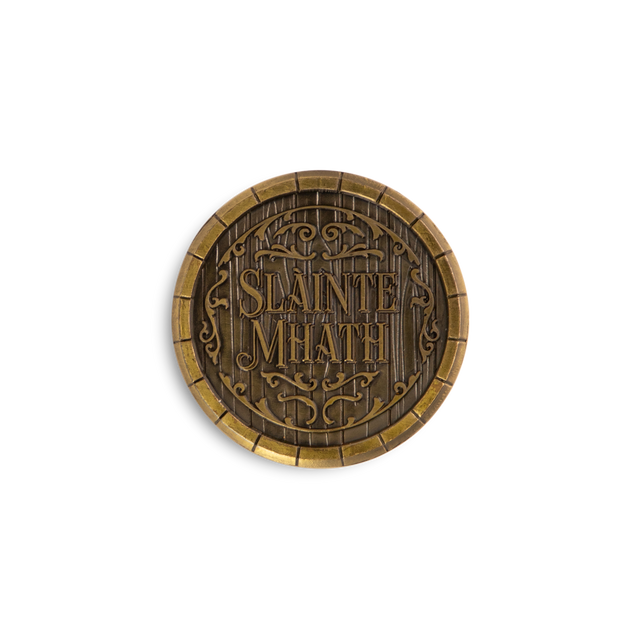Distilled Metal First Player Token