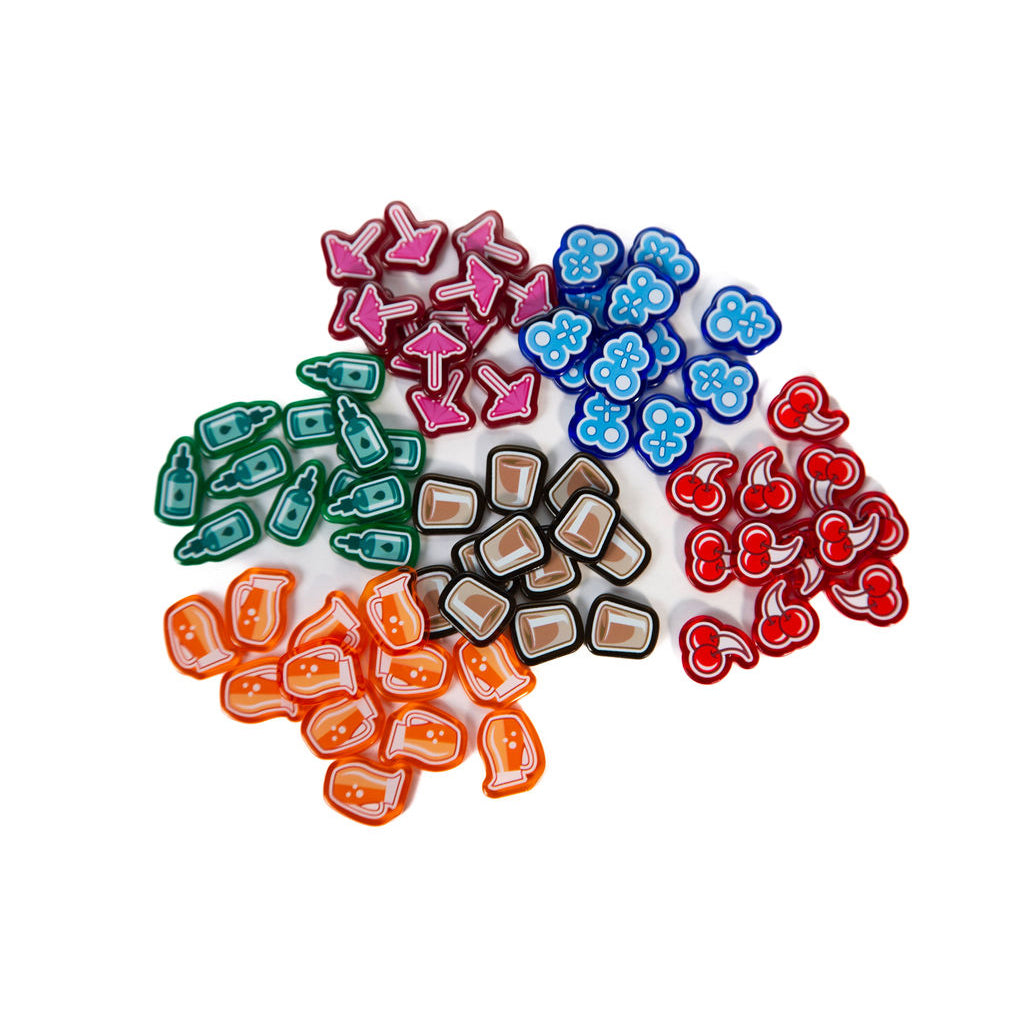 Distilled Cocktails Acrylic Mixer Tokens