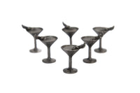 Distilled Cocktails Mini Metal Glasses