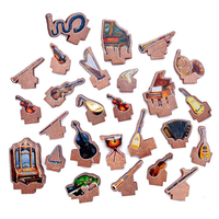 Luthier Illustrated Instrument Standees
