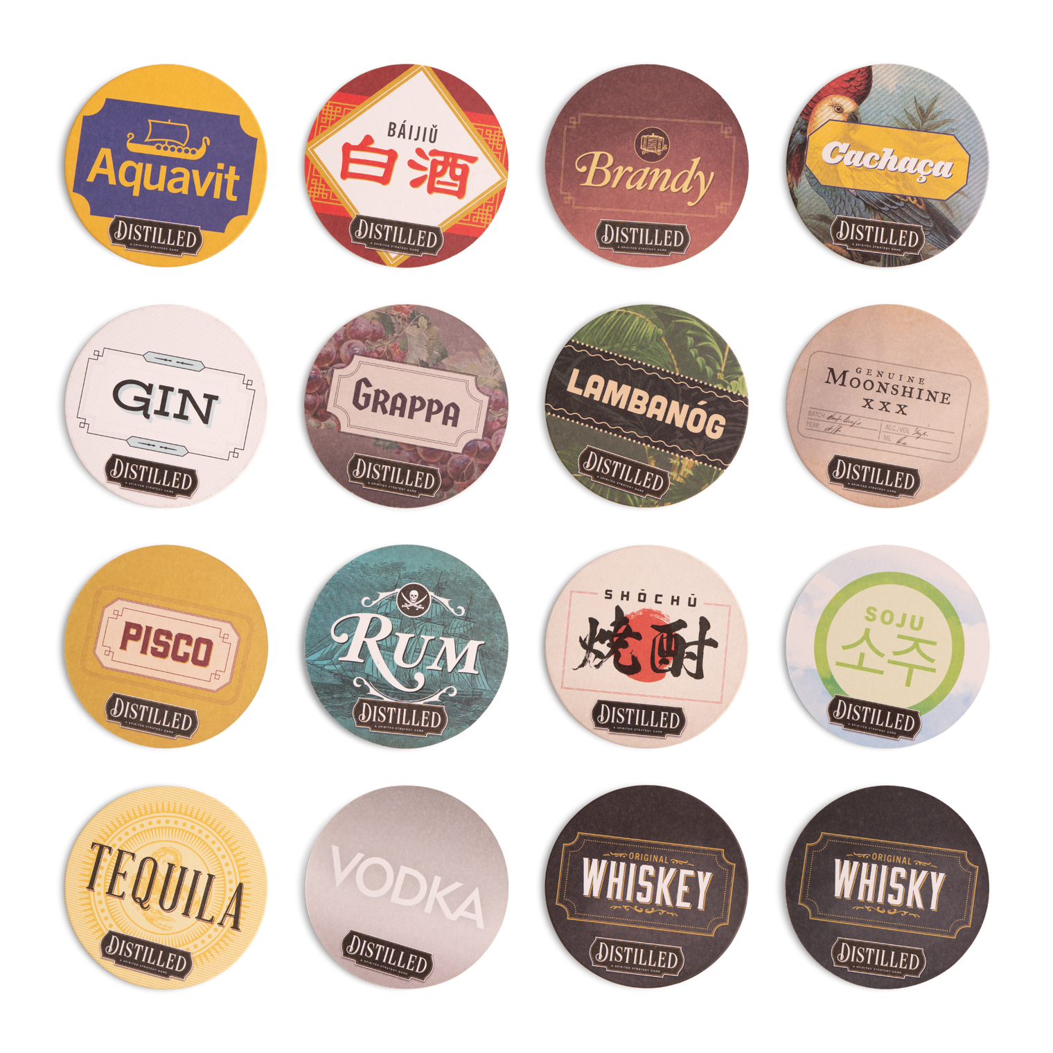 Distilled Coasters
